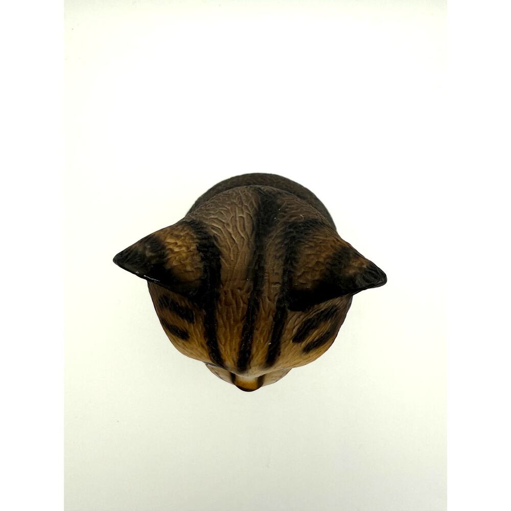Vtg Dept 56 Ceramic 5" Tabby Kitty Cat Collectible Figurine Porcelain Pottery - Picture 5 of 7